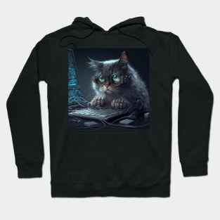 Cat with glasses Hoodie